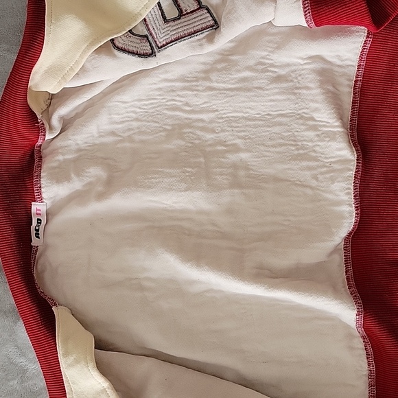 Aced it Crop top varsity sweater and skirt set - Picture 4 of 8